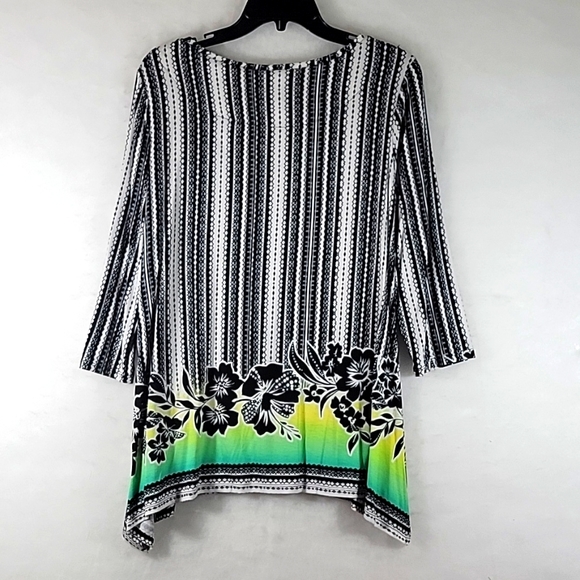 Ruby Rd 3/4 Sleeve Pullover Tunic Size PM - Picture 9 of 9